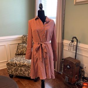 Banana Republic Print Career Dress!